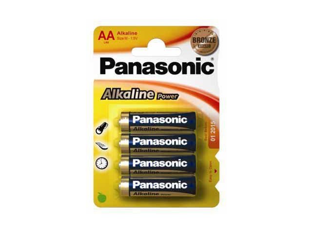 Panasonic 1x4 Alkaline Power  Mignon LR6 AA