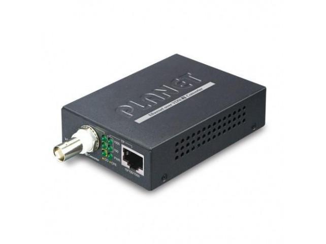 Planet 1-port 10/100/1000T Ethernet  over Coaxial Converter(Downstr