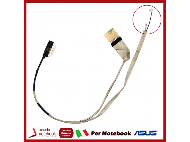Cavo Flat LCD ASUS K55 K55DE K55DR K55N A55N A55DE A55DR Vers. 2