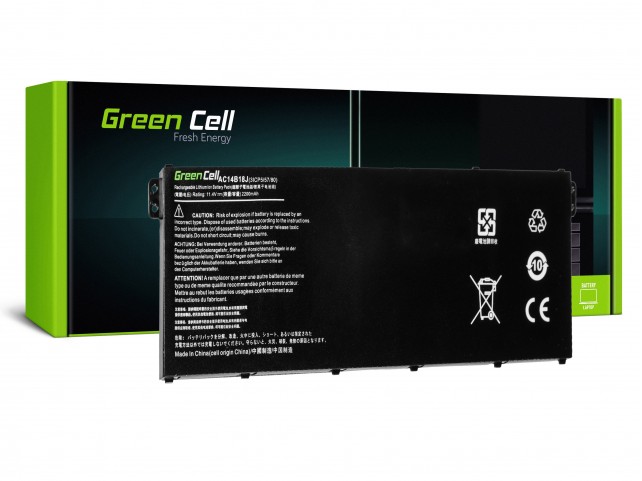 Green Cell Batteria per Acer Aspire E 11 ES1-111M ES1-131 E 15 ES1-512 / 11,4V 2200mAh