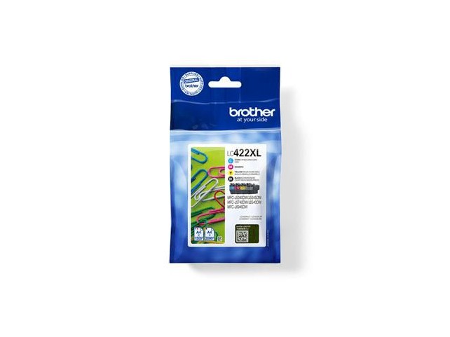 Brother LC422XL HY VAL BP INK DR SEC  TAG(BH19MB) - MOQ 4