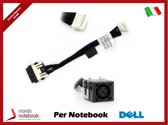 Connettore di Alimentazione DC Power Jack DELL Latitude E6440 HH3J4
