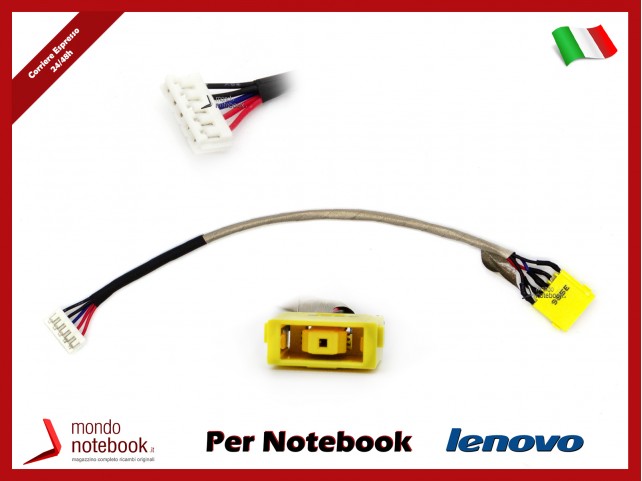 Connettore di Alimentazione DC Power Jack Lenovo IdeaPad G700 G710 Z710
