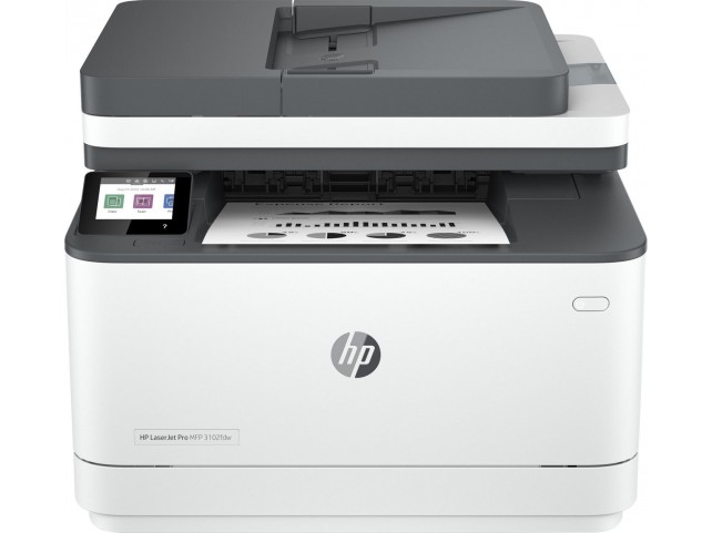 HP Laserjet Pro Mfp 3102Fdw  Printer, Black And White,