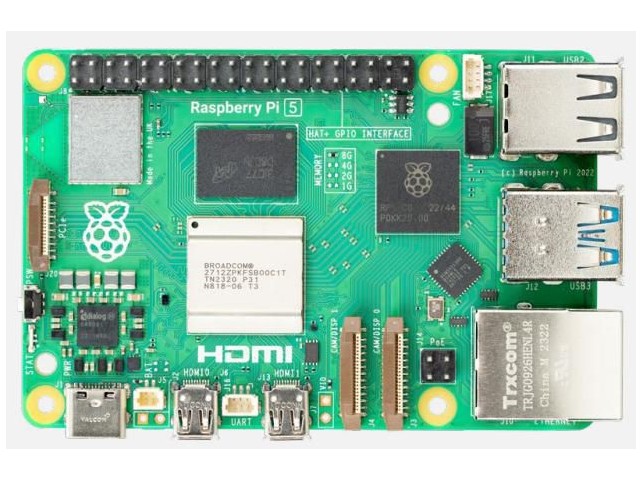 Raspberry Pi 5B development board 2400 MHz  Arm Cortex-A76
