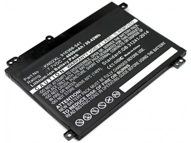 CoreParts Laptop Battery for HP 35Wh  Li-ion 7.7V 4600mAh Black,