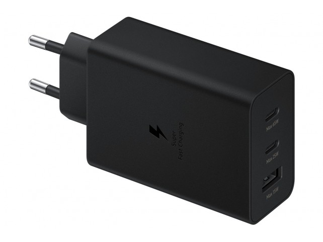 Samsung Common Black 65W Power  Adapter Trio