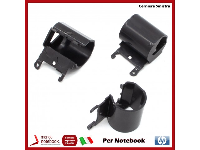 Copri Cerniera Cover Hinge HP 250 255 G6 15-BS 15T-BS 15-BW 15-BR (Nero) Sinistro