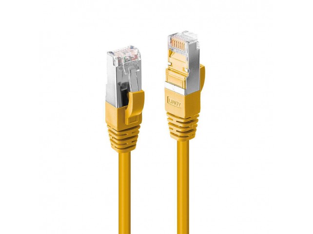 Lindy 10m Cat.6 S/FTP LSZH Network  Cable, Yellow