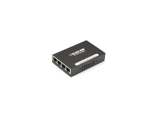 Black Box 8 PORT 10/100 MINI UNMANAGED  SWITCH LBS008A, Unmanaged,