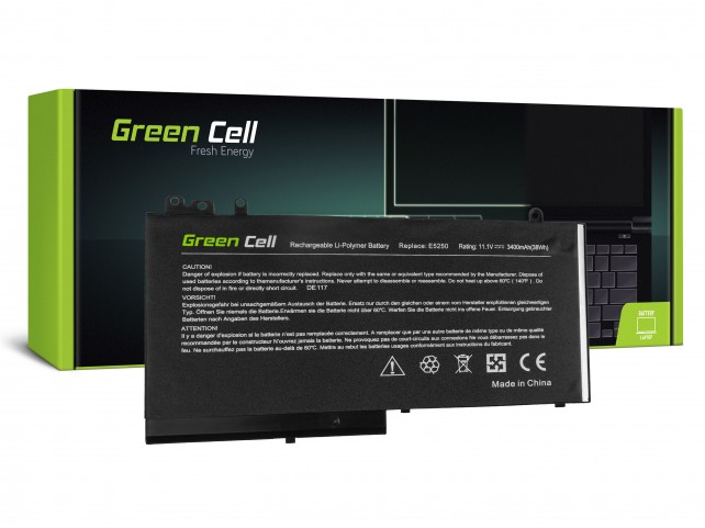 Green Cell Batteria per Dell Latitude 11 3150 3160 12 E5250 E5270 / 11,1V 3400mAh