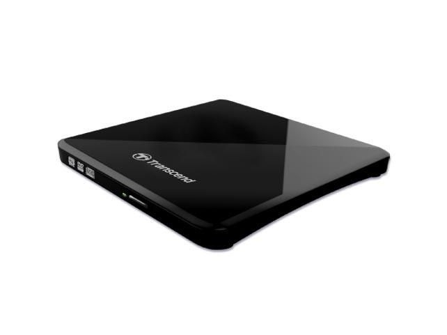 Transcend 8X DVD SLIM TYPE USB BLACK  Portable DVD Writer Black,