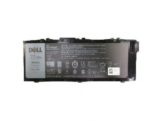 Dell Battery 72WHr 6 Cell  Lithium-Ion