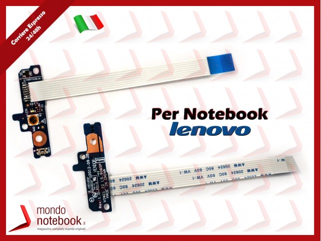 Power Button Pulsante di Accensione Switch Board LENOVO Lenovo Z500 Z400 P400 P50