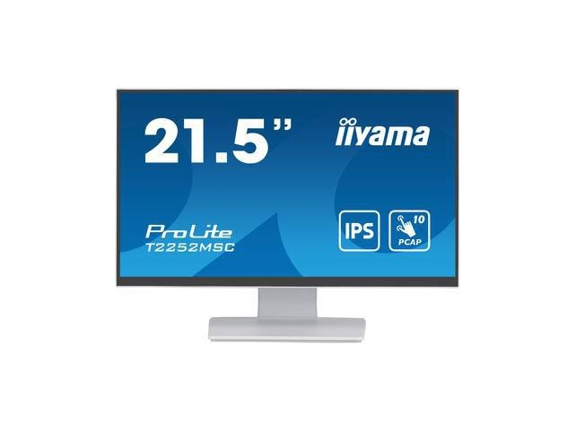 iiyama Prolite T2252MSC 21,5" WHITE  PCAP, 10P Touch, 1920x1080,
