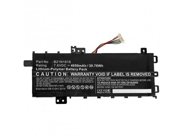 CoreParts Laptop Battery for Asus  31,54Wh Li-Polymer 7,6V