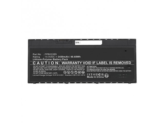CoreParts Battery for Fujitsu LifeBook  49.68Wh 14.4V 3450mAh Battery