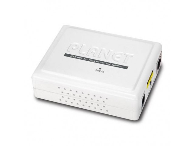 Planet IEEE802.3at High Power PoE  Splitter - 12V/24V