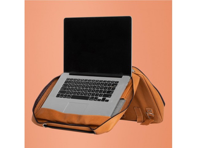 R-Go Tools R-Go Viva 15.6 Laptopbag  Full Grain Leather (LWG