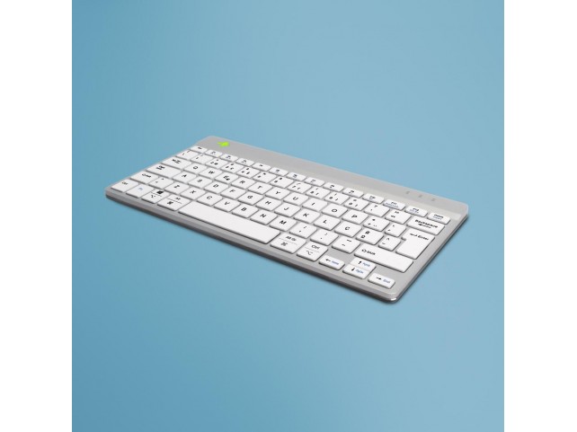 R-Go Tools R-Go Compact Break keyboard  QWERTY (PT), bluetooth, white