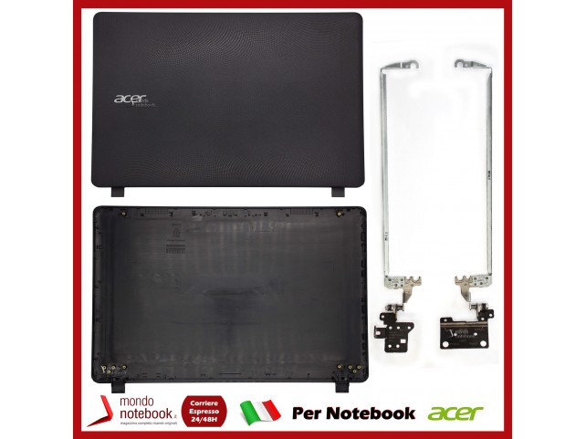 KIT Cover LCD + Cerniere ACER Extensa 2540 Aspire ES1-524 ES1-572