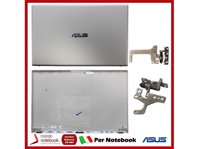 KIT Cover LCD + Cerniere ASUS X512 F512 A512 (Silver) 90NB0KA2-R7A010