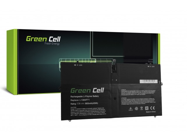 Batteria Green Cell Lenovo Yoga 3 Pro 1370 / 7,4V 5800mAh P/N 121500264