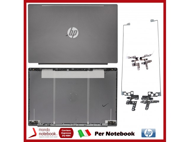 KIT Cover LCD + Cerniere HP 15-CS 15-CW (Mineral Silver)