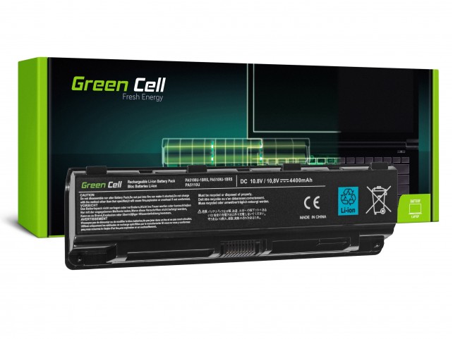 Green Cell Batteria per Toshiba Satellite C850 C855 C870 L850 L855 PA5109U-1BRS / 11,1V 4400mAh