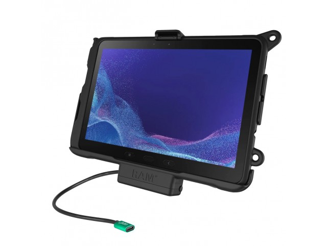 RAM Mounts USB-C Powered Dock for  Samsung Tab Active4 Pro Tab