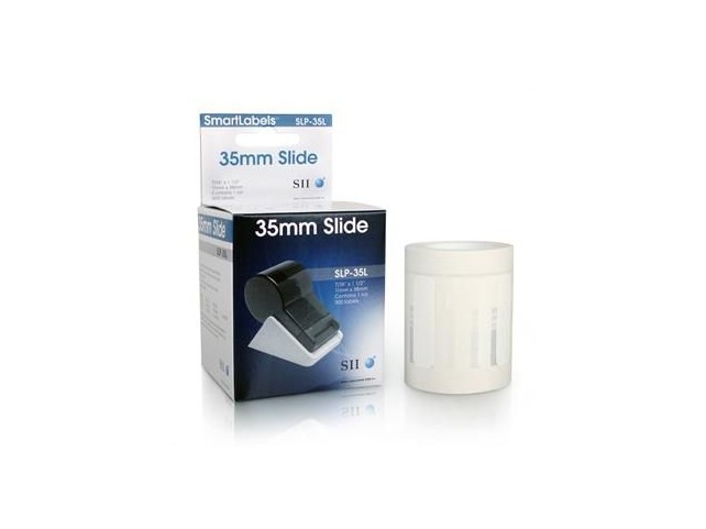 Seiko Instruments Slp-35L White Self-Adhesive  Printer Label