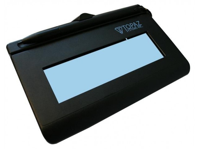 Topaz SigLite Backlit LCD 1x5 HID  USB