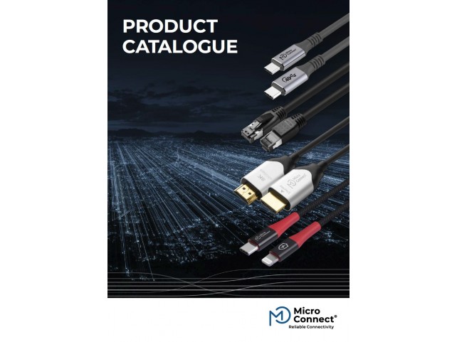 MicroConnect Product Catalogue 1 pcs. For  a full box order 14 pcs.