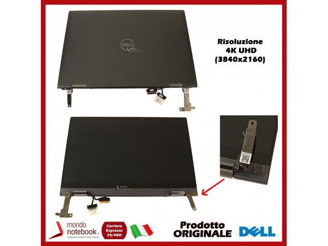 Display LCD con Touchscreen DELL Inspiron 7306 2-in-1 13.3" UHD 4K Assembly (Grey)