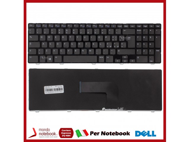 Tastiera Notebook DELL Inspiron 15 (3521) 15R 5521 2521 (NERA)