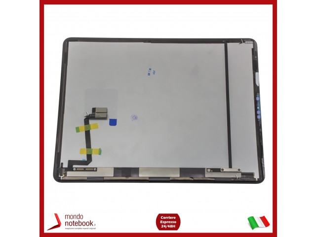 Display LCD con Touch Screen Compatibile per APPLE Ipad Pro 12,9" 4 Generazione 2020 (Nero)
