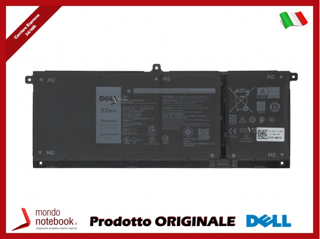 Batteria Originale DELL Latitude 3140 Vostro 5402 Inspiron 7300 H5CKD