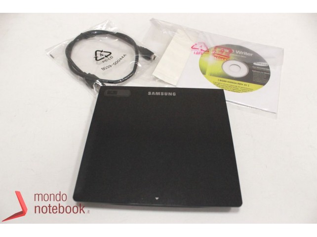 Masterizzatore Unità Ottica DVD/R/RW Samsung Slim USB 2.0 (Esterno) NERO