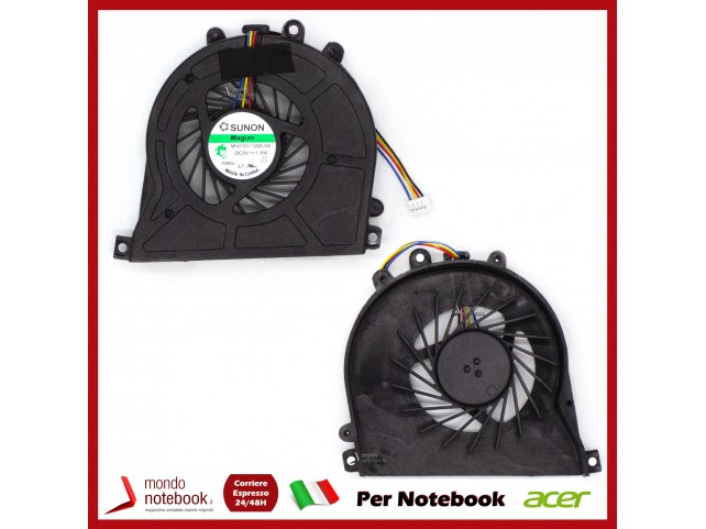 Ventola Fan CPU ACER Aspire Revo R3610 RL70 RL80 Veriton N282G