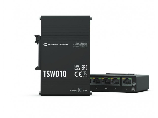 Teltonika TSW010 DIN RAIL SWITCH  