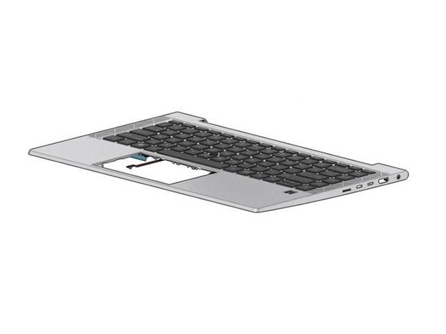 HP Top Cover W/Keyboard CP GR  840/EB 14 G7 - DE Keyboard