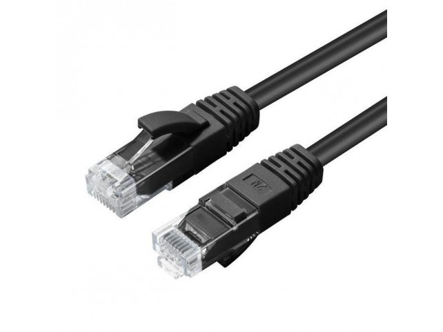 MicroConnect U/UTP CAT5e 20M Black PVC  Unshielded Network Cable