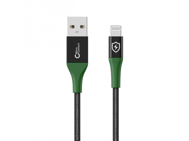 MicroConnect Smart Charge MFI USB-A to  Lightning Cable 1m