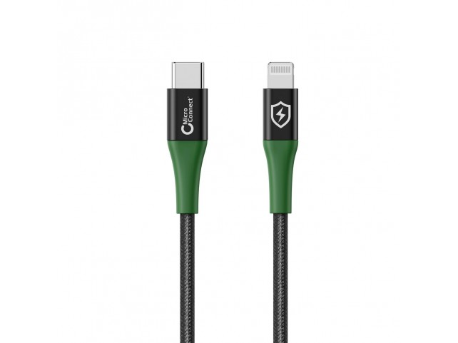 MicroConnect Smart Charge MFI USB-C to  Lightning Cable 1m