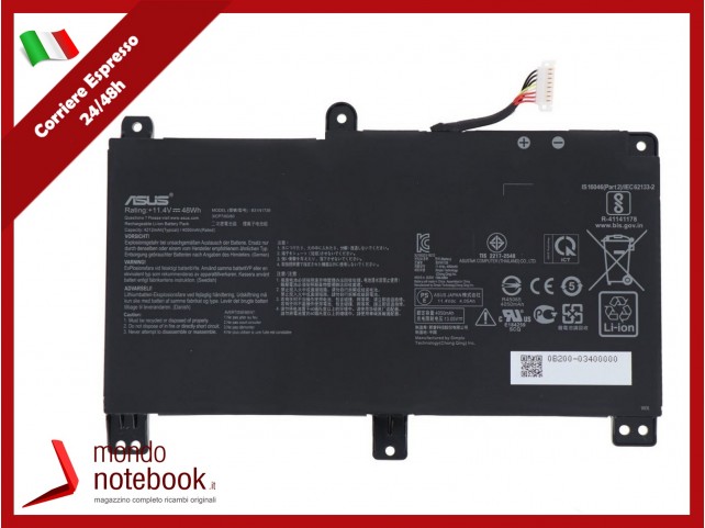 Batteria Originale ASUS G531 G531GT G531GD G731GT G512LI - B31N1726