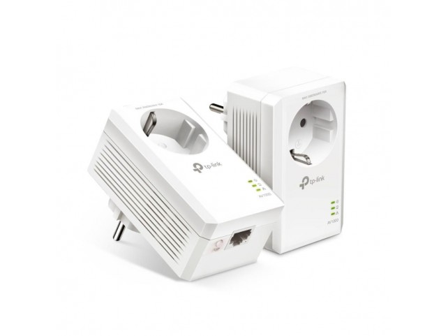 TP-Link Av1000 Gigabit Passthrough  Powerline Starter Kit