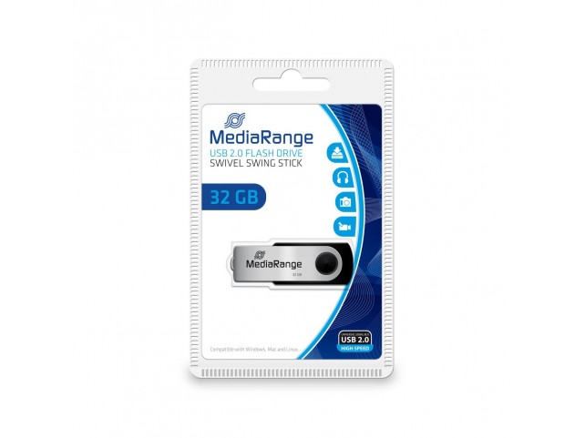 MediaRange USB-Stick 32GB USB 2.0 Flexi  MR911 32 GB USB Type-A /