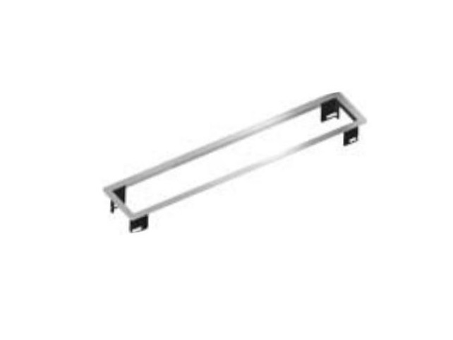Bachmann Power Frame built-in frame 6  w ay black RAL9005 915.006