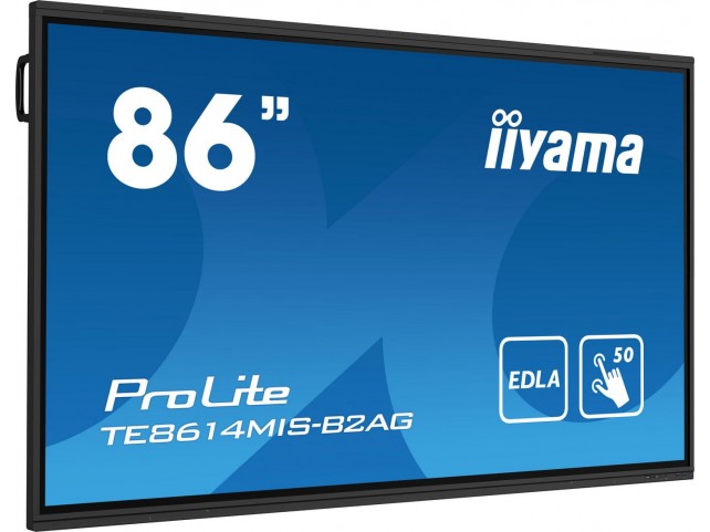 iiyama 86 UHD IR 50P Touch AG with  Interactive Android OS