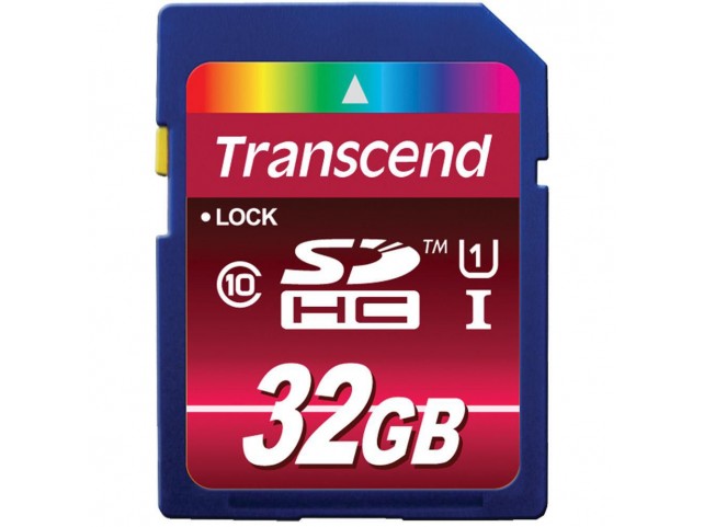 Transcend SDHC UHS-I 32GB Class 10  32GB SDHC CL 10 UHS-1 32 GB